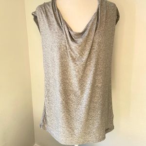 NWT MICHEAL KORS GREY SLEEVELESS T-SHIRT